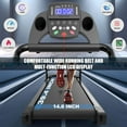 thumbnail image 7 of OBENSKY 2.5HP Foldable Treadmill for Home Quiet Folding Running Jogging Machine, 300 LBS, 7 of 7