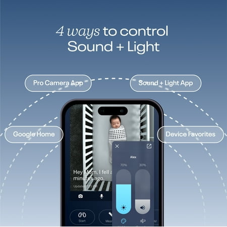 Nanit - Sound and Light Machine - White
