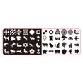 thumbnail image 3 of Juguetes de bebé 0-6 meses Desarrollo cognitivo en blanco y negro Alto contraste Educación de la primera infancia Puzzle para niños recién nacidos negros, blancos, 1 Inevent FN009825-01B, 3 of 7