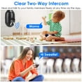 thumbnail image 3 of TeqHome WiFi Camera 1080P HD Outdoor Night Vision APP Control Waterproof Security Dome Camera Digital Zoom Audio Surveillance Camera Black, 3 of 9