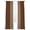 Brown, variant on Brown White Stripe Sheer Curtains 84 Inch Length 2 Panels Set, Modern Rustic Vertical Striped Voile Window Treatment Rod Pocket Curtains Sheers Drapes for Bedroom/Living Room/Kitchen 52"x84"x2