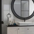 thumbnail image 3 of 6 Piezas de Hardware de BañO, Anillo de Toalla Negro y Soporte de Papel HigiéNico, BañO de Acero Inoxidable, Toalla de Mano, Toalla, 3 of 5