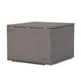 thumbnail image 4 of Grey Rattan Patio Storage | Hold Lightweight Blankets, Act as On - the - spot Table, 4 of 6