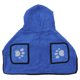 thumbnail image 3 of Toalla para Perros Fuerte Absorbente Secado rápido Bolsillos para Las Manos Diseño Albornoz para Perros con Capucha con Pretina para Gato Azul M, 3 of 5