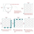 thumbnail image 7 of Hexagon Wood Grain Peel and Stick Wall Tiles, 10 PCS Self-Adhesive PVC Vinyl Backsplash Tiles, Waterproof Removable Hex Tile Stickers for Kitchen Bathroom Living Room, 7.87x9.06 inch, 7 of 7