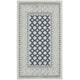 thumbnail image 3 of Nourison Calobra Indoor/Outdoor Contemporary Bordered Blue 2'2" x 3'9" Area Rug, (2' x 4'), 3 of 9