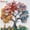 Style 12:Tree, variant on 5D Diamond Painting Kits for Adults, Tree Diamond Art Craft with Imitation Pearls, Full Drill Gem Wall Decor for Living Room, 11.8 x 11.8 Inch