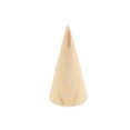 thumbnail image 7 of 3Pcs Unpainted Wood Cones Ring Holder Jewelry Display Stand DIY Craft Wooden Cone, 7 of 7