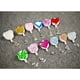 thumbnail image 4 of Paquete de 10 carretes de insignia retráctiles con corazón brillante, soporte para insignia de identificación con clip de cocodrilo, ligero, cable retráctil fácil de 24 pulgadas (color al azar) Xemadio CZBG-ST172, 4 of 7