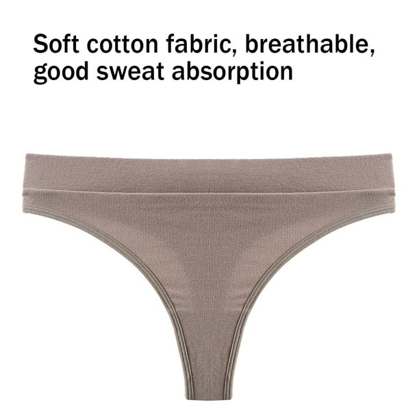 Women G-string Cotton Underwear Breathable Moisture Wicking