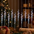 thumbnail image 5 of Xingjin Icicle Ornaments, Christmas Tree Decorations with Crystal Christmas Picks, Decorative Hanging Ornaments for Winter Holiday Displays, 5 of 5
