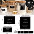 thumbnail image 3 of 134 Kitchen Pantry Labels For Containers Minimalist Preprinted Farmhouse Style, 3 of 4