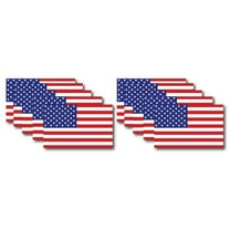 Magnet Me Up American Flag Magnet Decal, 10 Pack, 2.75x4 In, Vinyl Automotive Magnet