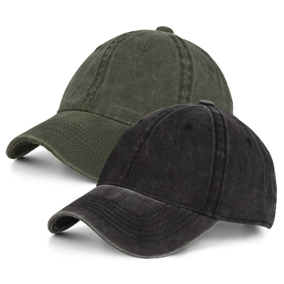 Washed Cotton Vintage Baseball Cap Sun Hats Men Women Baseball Cap Adjustable Dad Golf Hat