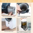 thumbnail image 2 of Electric Cheese Grater,multifunctional Electric Slicer,vegetable Slicer, Salad Maker,food Processor, 2 of 5