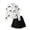 j-White82, variant on LIIPEE Girls Outfit Sets Casual Solid Color Long Sleeve Crew Neck Bowknot Decoration Texture Button Down Shirt Pleated Skirt 2 Piece Set Kids Comfortable Breathable Cute Clothing,White,8-9 Years