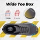 thumbnail image 4 of FitVille Zapatos de trabajo para hombre Zapatos sin cordones con punta de acero extra ancha Zapatos con punta compuesta para hombre Zapato resistente a pinchazos para hombre, 4 of 5