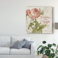 thumbnail image 3 of Trademark Fine Art 'Rose Romance I' Canvas Art by Jennifer Paxton Parker, 3 of 4