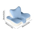 thumbnail image 3 of Hyknon Ergonomic Neck Support Pillow, Memory Foam Contoured Head Pillow for Comfortable Sleeping, Cervical Pillow for Neck Pain Relief, Bed and Travel Use, 3 of 6