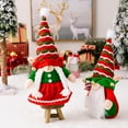 thumbnail image 4 of Christmas Gnomes Decoration Xmas Santa Ornament Indoor Christmas Decorations for Home Decor Farmhous Gnomes Plush Collectible, 4 of 8