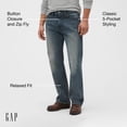 thumbnail image 2 of Jeans GAP Relaxed Fit Auténtico Medio 28W x 30L, 2 of 7