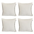 thumbnail image 1 of Cojin Decorativo Cuadrado Set de 4 Dolum Beige, 1 of 4