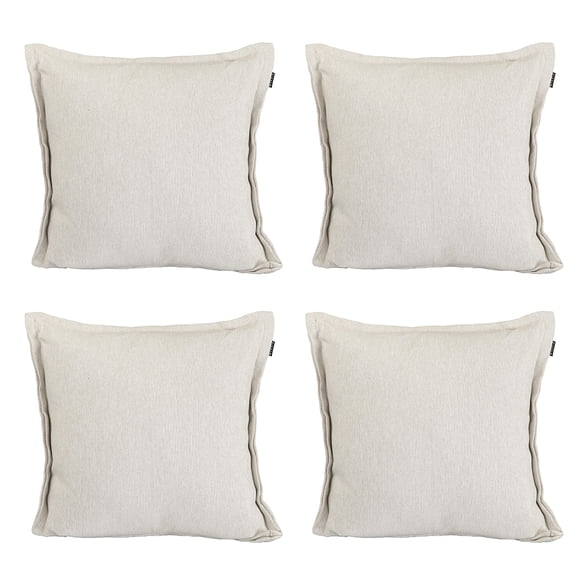 Cojin Decorativo Cuadrado Set de 4 Dolum Beige