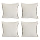 thumbnail image 1 of Cojin Decorativo Cuadrado Set de 4 Dolum Beige, 1 of 4