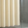 thumbnail image 3 of Unique Bargains Waterproof Geometry Shower Curtain Set with 12 Hooks Beige 71"W x 71"L, 3 of 8