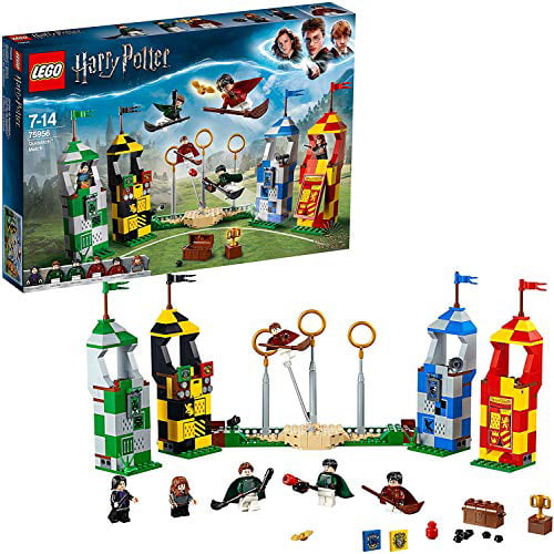 LEGO 75956 Harry Potter Quidditch Match Building Set, Gryffindor ...