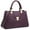 Purple, variant on Dasein Women Satchel Handbags Top Handle Purse Medium Tote Bag Vegan Leather Shoulder Bag