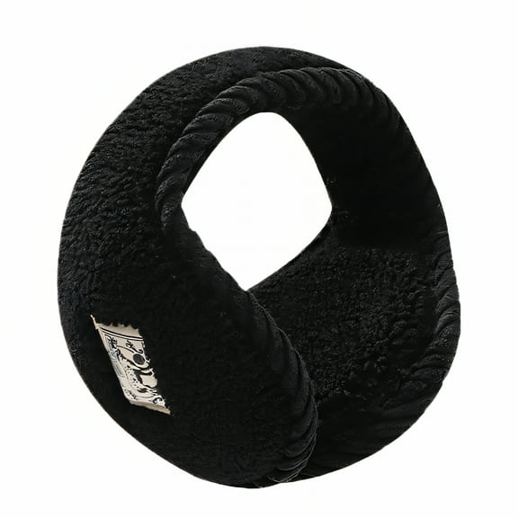 TELOLY Ear Warmers for Women,Wind Resistant Ear Ear Muffs for Kids,Effective Frost Shield Womens Ear Muffs,Black