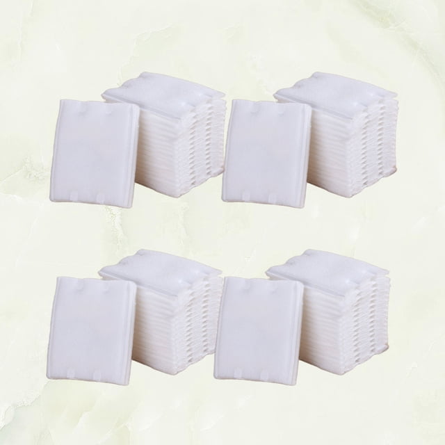 HEANUJJ Ensemble de 222 Ronds en Coton Réutilisables pour Soins du Visage et de la Peau Voyage pour Femmes Blanc