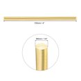 thumbnail image 2 of Uxcell 10Pcs Brass Rods 0.24 x 3.94" Brass Solid Round Stock Lathe Bar for Knife Handles Pin DIY Craft Model Plane, 2 of 6