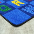 thumbnail image 3 of Patchwork Letters 5'4" x 7'8" area rug in color Multi, 3 of 6