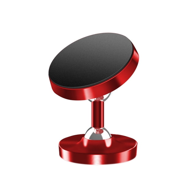 Decodeary Car Dashboard Phone Holder Stand Cellphone Universal Mount Florescent/Silicone Type Red Silicone models