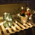 thumbnail image 1 of Lámpara 20 LED 3m Star Light String Interior Exterior Decoración para jardín intermitente Ehuebsd Para estrenar, 1 of 9