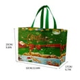 thumbnail image 3 of Eolstice 6 Piece Christmas Gift Bag Set, Non Woven Laminated Reusable Tote Bags, For Holiday Shopping Party, 3 of 6