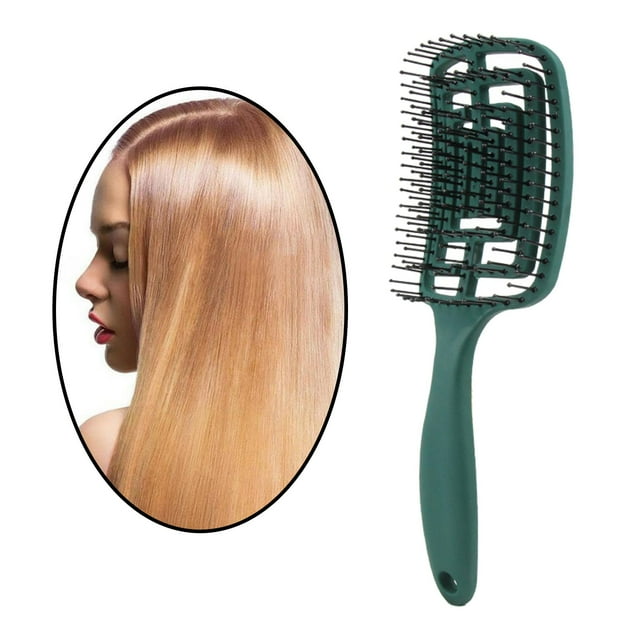 Cepillo de pelo shamjiam ventilado para hombres y mujeres Cabezal de Cepillo de goma