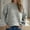Gray, variant on CheerKidz Women Sweater Casual Long Sleeve Round Neck Pullover Knitted Blouse Soft Loose Fit Fashion Winter Fall Spring Daily Wear(Gray,S)