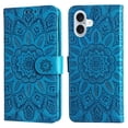 thumbnail image 1 of Funda tipo cartera GANGXUN para iPhone 16 , diseño girasol, cuero PU, soporte, cierre magnético, tarjetero, 1 of 5