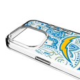 thumbnail image 3 of Los Angeles Chargers iPhone Clear Paisley Design Case, 3 of 7