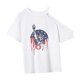 thumbnail image 5 of Camiseta para mujer, disfraz de verano de ajuste regular, camisetas de verano para desplazamientos, regalo para mujer XL, 5 of 7