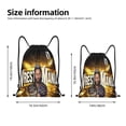 thumbnail image 4 of Roma-n Wres-Tler Reig-n Drawstring Bag Gym Sackpack Beach Sport Yoga Backpack, 4 of 8