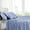 Periwinkle, variant on Sheetsnthings Bamboo Viscose Bed Sheets (Full, Solid Periwinkle) Super Soft and Cool 4PC Sheet Set