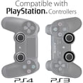 thumbnail image 3 of Set of 4) Analog Stick Joystick Controller Performance Thumb Grips Compatible with PS5, PS4, Xbox One, Xbox Series X/S (Black/White), 3 of 6