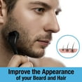 thumbnail image 3 of Tilcare Beard and Hair Derma Roller (1Pack) - 1200 Grade A Titanium Microneedles Titanium Derma Roller 0.25mm, 3 of 6