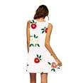 thumbnail image 1 of Fridja Femmes Décontractée Été en Vrac Imprimé Col Rond Robe Sans Manches, 1 of 5