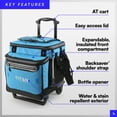 thumbnail image 2 of Cooler Titan de Arctic Zone Deep Freeze, 60 latas, con ruedas, color azul, 2 of 8