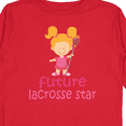 thumbnail image 4 of Inktastic Future Lacrosse Star Girl Girls Long Sleeve Toddler T-Shirt, 4 of 5